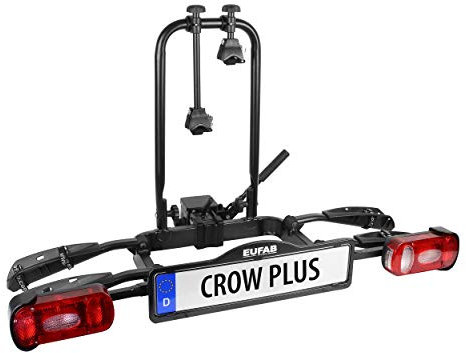 EUFAB Crow Plus 11582 Porte-vélo, Extensible