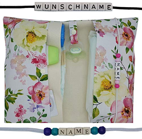 Große Windeltasche XXL mit Name Wickeltasche