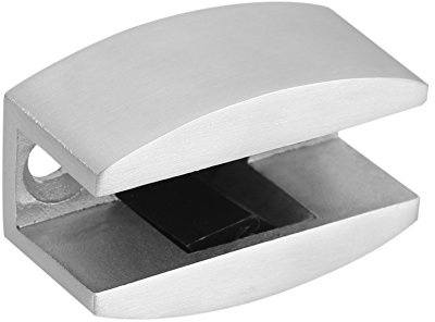 GOTOTOP Guide de Plancher en Acier Inoxydable 304, Remplacement de Guide de Plancher inférieur pour Portes en Verre coulissantes sans Cadre de Salle de Douche
