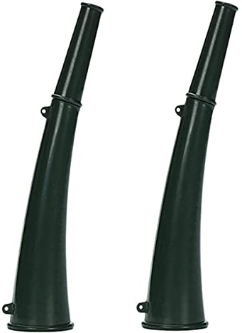 CMLLING Vuvuzela Fan Cheer Horn,Plastic Stadium Horn,Horn Noise Maker,Signal Horn,Stadium Horn,for Cheering in Football Matches, Cheering Fans, and Surviving in The Field Outdoors(2PCS)