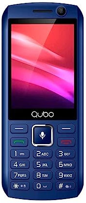 Qubo Telefon mit großen Tasten P280 2,8 4G Kaios System Blau