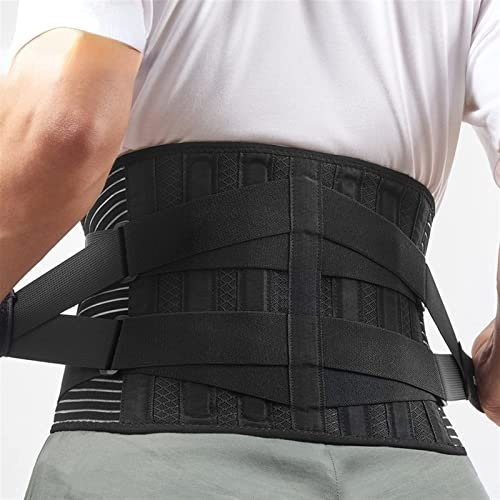Rückenkorrektor Rückenstützgürtel Taille Orthopädisches Korsett Schweißbandage Trimmer Ortopedicas Wirbelsäulenstütze Schmerzlinderungsbandage for Männer Frauen Fitnessstudio Arbeit Gesundhe