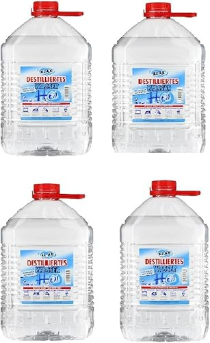 20 litres d'eau distillée