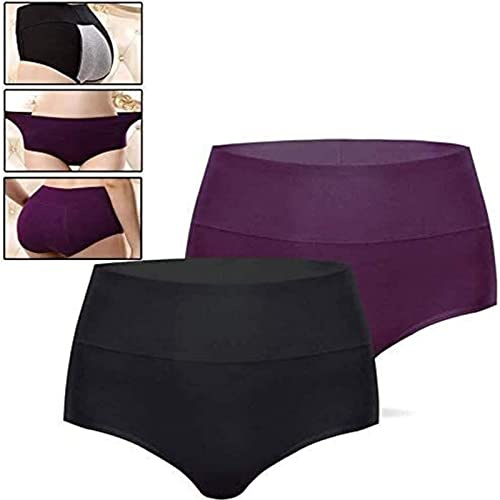 Inkontinenzhöschen Inkontinenz Hosen Wiederverwendbare Inkontinenzhosen Menstruationsperiode Slips, Waschbar Erwachsener Stoffwindel Für Teenager, Mädchen & Frauen (2 Packung),M