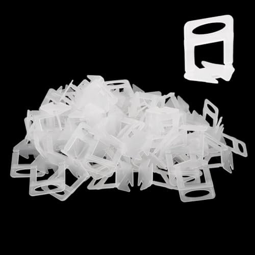 WOPPLXY 500 Pièces Croisillon Autonivelant 1,5mm, Cale Carrelage Autonivelant en Nouveau Matériau PP, Croisillon Carrelages Autonivelants pour Carrelage, Carreaux de Mur, Carrelage Sol