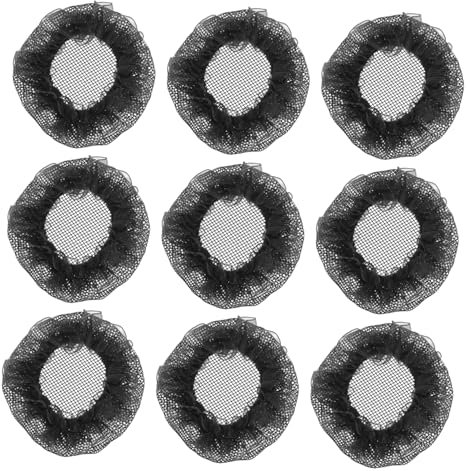 DOITOOL 20stücke Teiliges Elastisches Haarnetz Für Damen Und Mädchen Mittlere Dutt Haarnetz Für Ballett Pflegeberufe Und Bühnenauftritte Feinmaschig Hautfarbene Haarschmuck-deko Für Sicher