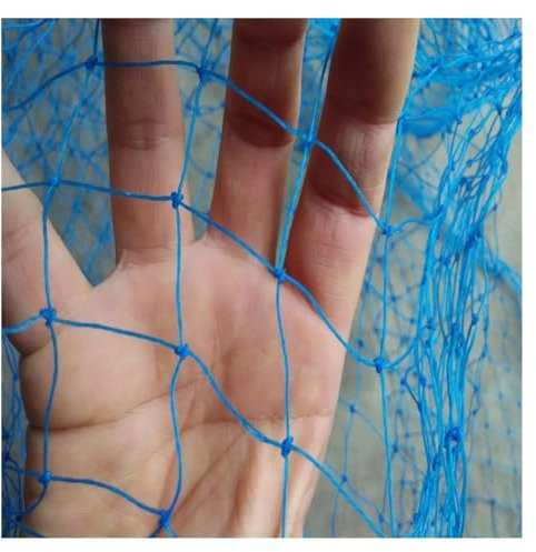 LMTPEIJIAN 10 m 20 m Vogelnetz, Gartennetz, Gartenbau, Pflanzenreben, Hühnerzaun, Kletternetz, EIN Zaunnetz, Geflügelzucht, Fasan (Color : Blue, Size : 10m)