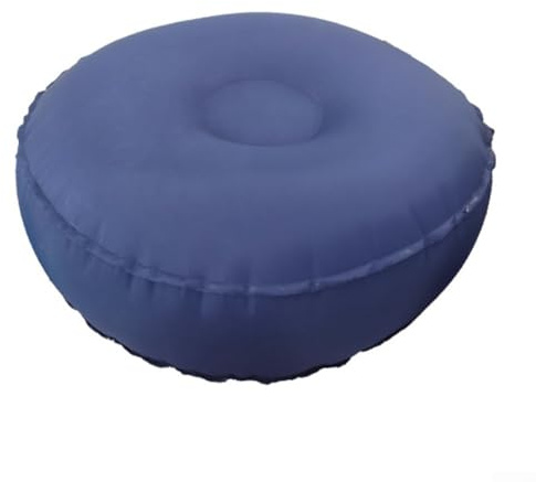 HOHOVYVY Balancekissen,Aufblasbarer Hocker,Balance Aufblasbares Yogakissen Fußstützenkissen Für Freizeitreisen Fitness(Dark Blue)