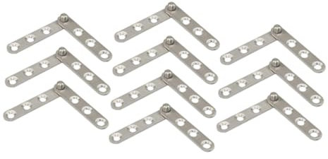 OSALADI 10pcs Stainless Steel Pivot Hinge Rotating Door Hinges for Cabinet Windows Heavy Duty Shed Door Mounting
