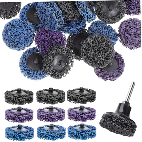 Angoily Efficient Grinding Discs Diamond Polishing Pads for Paint Stripping Automotive Sanding Discs Fast Change