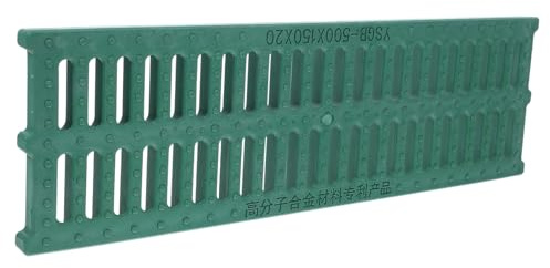 VILLCASE Gutter Cover Pop up Drain Emitter Cap Drain Cover Gutter Gate Sewer Cover Plate Catch Basin for Drainage Drain Grate Cover Stainless Steel Gutter Mesh Polymer Plastic Green