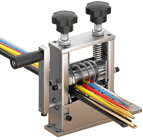 Wire Stripper Machine, Cable Stripper Machine with 6 Channel & 5 Blades, Manual/Electric Dual Mode, Scrap Cable Stripping Tool for 3-17mm Cable