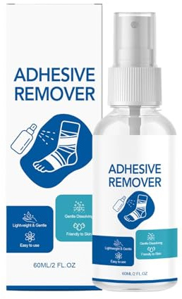 Adhesive Remover Spray for Skin 60ML Glue Removal | Skin Tape Remover for Men Women Family Grandparent Friend Sticker Film Patch