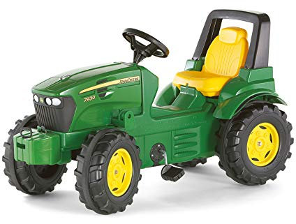 Rolly Toys rollyFarmtrac John Deere 7930 (Sitz verstellbar, Flüsterlaufreifen, Alter 3-8 Jahre, Front- und Heckkupplung) 700028