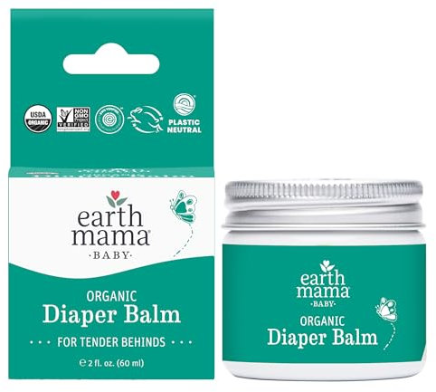 Earth Mama Angel Baby Angel Baby Bottom Balm, 1er Pack (1 x 60 ml)