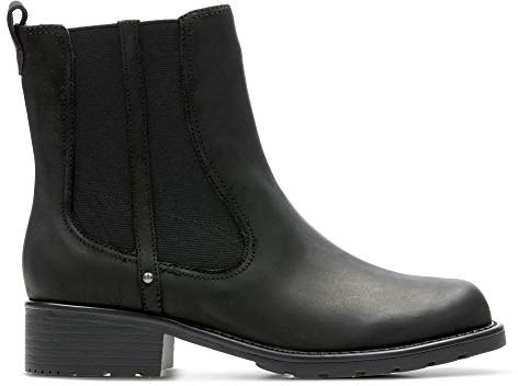 Clarks Orinoco Club - Botas Chelsea, talla: 36, color: Negro