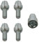 febi bilstein 27048 Wheel Bolt Kit lockable, pack of one, silver