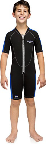 Cressi Monoshort Lido 2 mm - Traje de Buceo para niños, Talla S