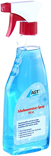 AGT Enteisungsspray: Scheibenenteiser, 500 ml, schützt vor Wiedervereisung (Enteisungsspray Auto, Anti EIS Spray Auto, Kfz)