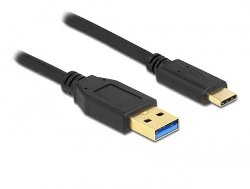 Delock SuperSpeed USB (USB 3.2 Gen 1) Kabel Typ-A zu USB Type-C™ 2 m
