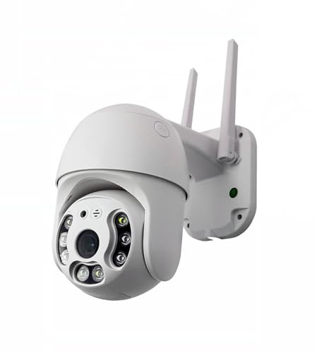 Dopa Dopastore Telecamera di Sorveglianza App YOOSEE Connessione Wifi Audio Bidirezionale FULL HD 1080P SD CARD Videosorveglianza con Sensore di Movimento per Esterni IP66