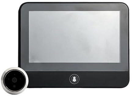 Cuifati Türspion, 1080P HD-Türspionkamera mit 4,3-Zoll-Bildschirm, 3MP WiFi-Türspion-IP-Kamera, Bewegungserkennungs-Türspion-Überwachungskamera für das Heimbüro