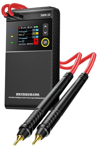 Spot Welder - Handheld Spot Welder Machine with LCD Screen - Jewelry Welder, Spot Welding Equipment for Making Battery Packs