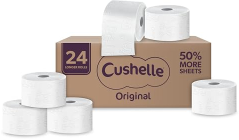 Cushelle Original Toilet Roll 24 Standard Rolls in a Box
