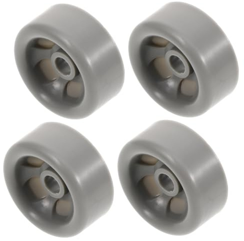 4 Stück Trockner Riemenscheiben Kunststoff Ersatzräder für Trockner | Umlenkrolle als Zubehör, Passend für Wäschetrockner und Trockenautomat, 3d-trocknerteile