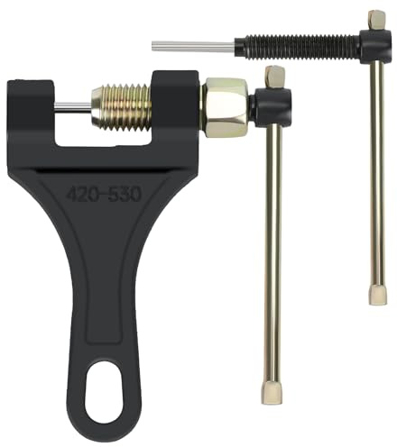 CILOYU Chain Breaker #420-530 for Motorcycle ATV Quad Go Kart Dirt Pit Bike Scooter Bicycle Tractor Chain Break # 420 428 520 525 528 530 Universal Car Accessories Chain Breaker Tool Kit