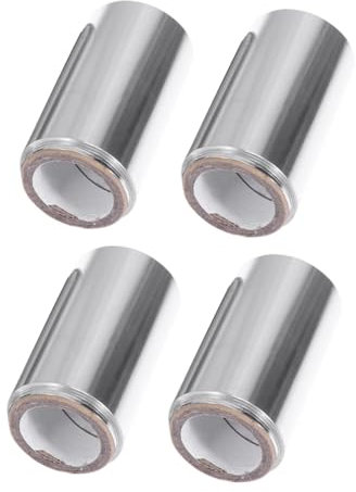 BELLIFFY 4rollen Haarfärbefolie Aus Aluminiumfolie Für Dauerwellen Und Haarfarbe Zum Färben Und Styling Geeignet Für Friseursalons Hause