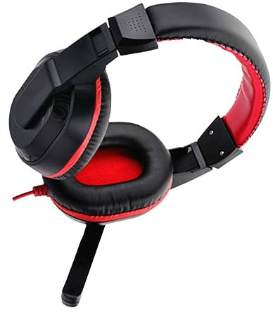 CIYODO Cuffie Stereo Da Gioco Con Microfono E Cancellazione Del Rumore Archetto Regolabile Imbottito Suono Stereo Dinamico Per Pc Portatile
