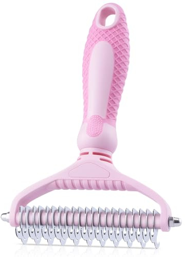 Morpilot® Brosse Grande Taille - Anti-Natte Pour Poils Longs, Frisés & Fourrure Double - 90% Moins de Perte