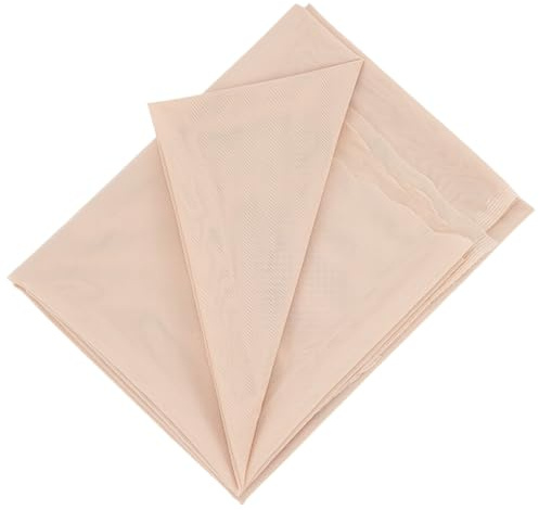 BENECREAT Rete In Pizzo Da 91cm per Parrucca, Tessuto Elasticizzato In Rete di Nylon, Accessori per Parrucche per Realizzare e Riparare Chiusure In Pizzo (Larghezza 1.4 m), Navajo Bianco)