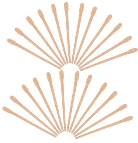 Gogogmee 1000 Stück Teiliges Holz wachs spatel für Präzises Auftragen Stabile Wachssticks zur Haarentfernung Geeignet für Gesicht und Kleine Bereiche Sanfte Anwendung für Damen und Herren