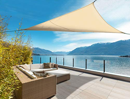 Toldo Vela sunnet Kit Elastic Triangular 3,4 x 3,4 x 3,4 m nortene