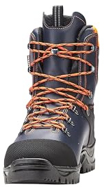 KOX Schnittschutzstiefel/Schnittschutzschuhe UNO Dunkelblau Größe 47 | S3