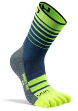 UYN Runner’s Five Calze Running a 5 Dita, Traspiranti, Antivesciche, Ergonomiche, per Gare Intense e Lunghe Distanze