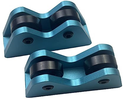 Billardkugeln-Set, Billard-Queue-Geradheitsprüfer, 2-teiliger Pool-Queue-Geradheitsdetektor, Aluminium-Billard-Geradheitsprüfer, Pool-Queue-Reparatur, für Billa