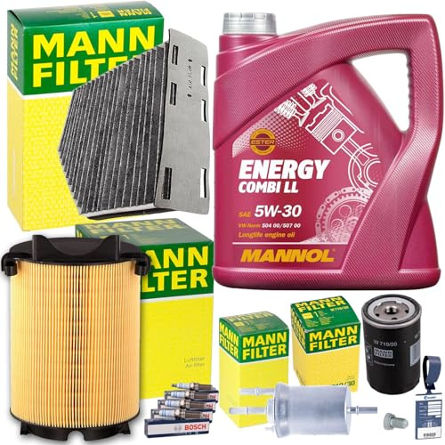Mann Filterset+Mannol 5W30
