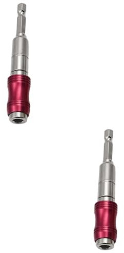 DOITOOL 2St Verlängerungspfosten Auto stehen Bit-Verlängerungshalter schlagschrauber impact wrench Bit-Schnelladapterstange bit magnetische Verlängerungswelle Sechskantgriff Lauben bohren