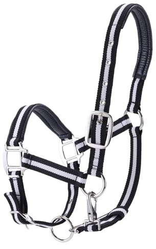 Gallopoff Halfter für Pferde, Verdickter Verstellbarer Halfter, Pferdehalfter, Langlebig und Reißfest