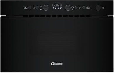 Bauknecht BMN14BK Grill-Mikrowelle/ 22 l Garraum/Kombination Mikrowelle 750 Watt und Quarz-Grill 700 Watt/Schnellstart-Funktion (Rapid-Start)/ Crisp-Funktion – knusprige Gerichte in Rekordzeit