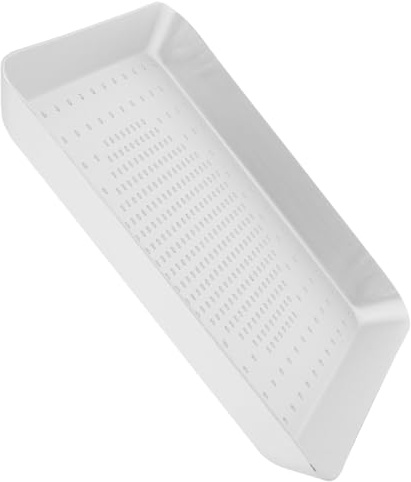 Ciieeo Plat à Pizza Perforé Antiadhésif 8 Pouces en Alliage D'aluminium Résistance la Chaleur Répartition Uniforme pour Cuisson Four