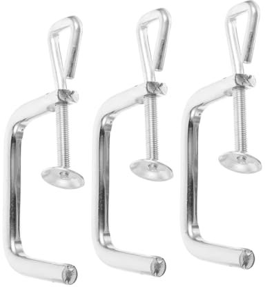 KOCKSHION 3pcs Pasta Maker Handle Clip Replacement Kitchen Tool Manual Pasta Machine Fixing Holder for Home Noodle Maker Accessories