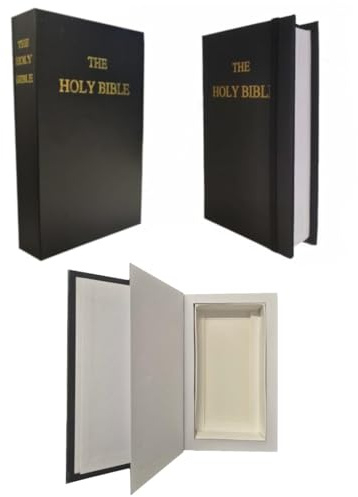 Neuheit Flachmann Stash Box | Heilige Bibel mit Geheimfach | Roter Zwerg fehlt erste Seite