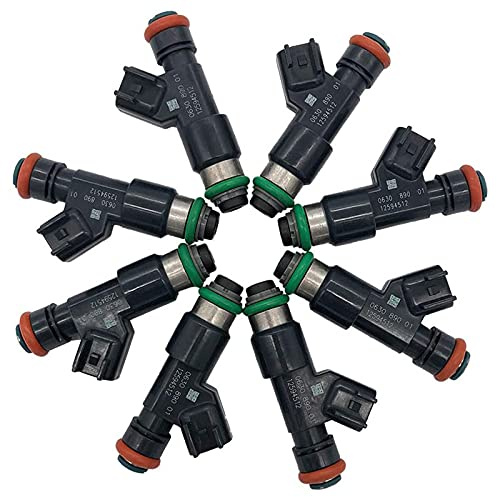 OEM # 12594512 217-2436 Fuel Supply Injection Nozzle 8PCS for Chevr0let Tahoe 4.8L 5.3L for G-M-C Yukon Sierra Savana 1500