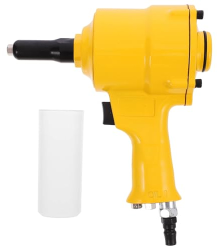 Kichvoe Remachadora Neumática Industrial para Tuercas Remachables, Herramienta de Aire Comprimido - Modelo 901 Diseño Tipo Garra Ergonómico, Apta para Construcción y Reparación Automotriz