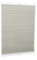 Rolmaxxx ROLLMAXXX Plissee Faltstore Faltrollo Rollo Fensterrollo Klemmfix ohne Bohren (70 x 210 cm, Grau)