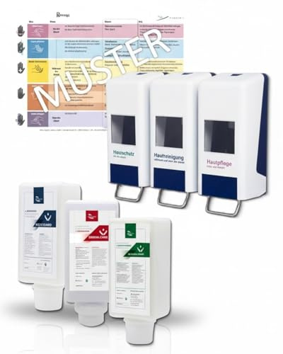 Blanc HYGIENIC SET Tri-Spender Hautschutzsystem Komplettset